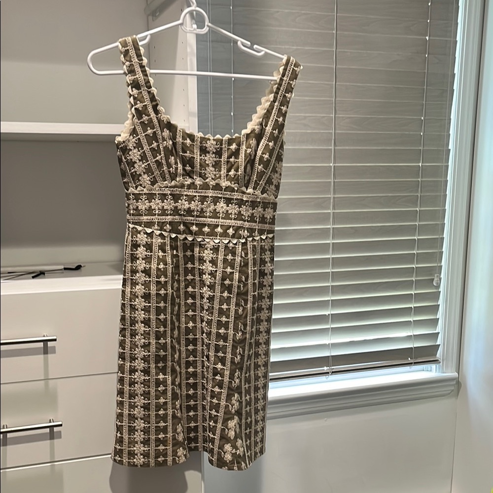 Nanette Lepore Cream Mini Dress